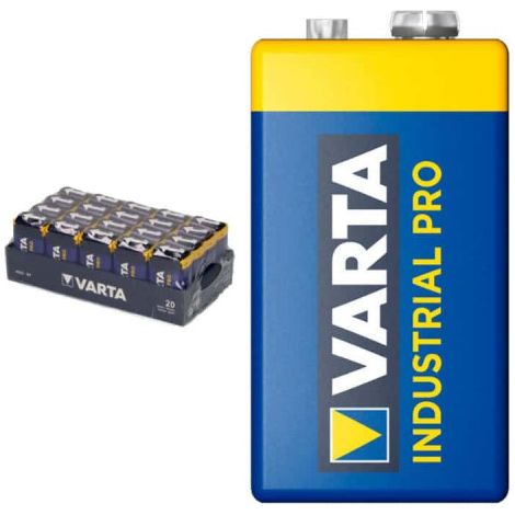 Batterie 6LR61 Varta Industrial Pro MN1604 6LF22 9V