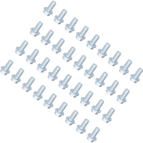 36 Stück Schrauben aus korrosionsbeständigem Edelstahl, perfekter Ersatz für Benzinmotorschrauben 90008-ZE2-003 (1/5)