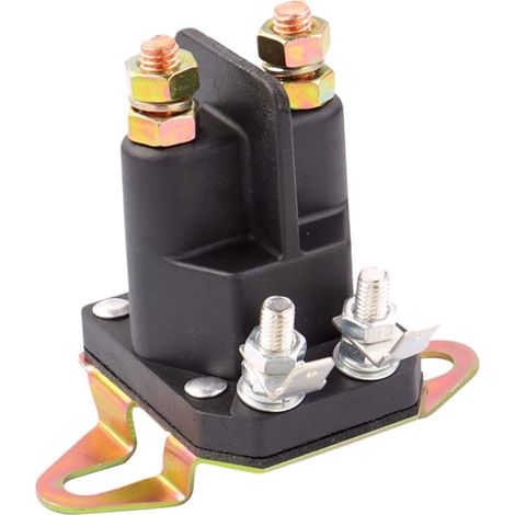 Relais de démarrage 117-1197 (interrupteur électromagnétique 12 V CC), relais électromagnétique pour tondeuse à gazon 435-103 (1/5)