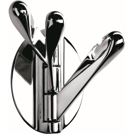COLOMBO DESIGN Luna porta abiti trio cromato codice prod: CB17 (1/4)