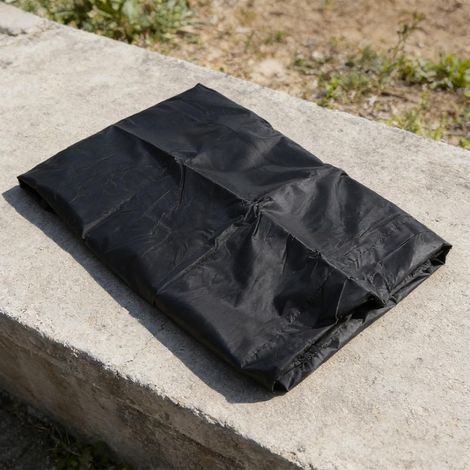 Housse de protection pour TV d'extérieur 210D Oxford imperméable résistant aux intempéries pour écran plat LCD LED patio jardin 55-58" Noir (60-65 pouces) (1/5)