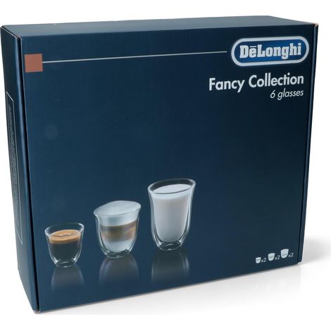 Ersatzteil - 6 Transparente Thermogläser - - DELONGHI, KENWOOD, BRAUN, ARIETE, ROWENTA, SIMAC, SUPERCALOR, BIFINETT, SILVERCREST, ENKHO (1/2)
