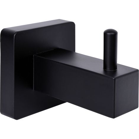 Toallero Patras Loft, negro (1/4)