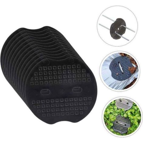Lot de 40 piquets de jardin,entretoises,piquets de jardin,tente,plantes,tente,support,piquets d'herbe,bâche,tissu paysager (1/4)