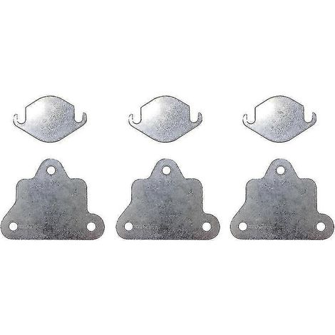 Kit complet de 3 plaques d'obturation EGR pour Ford PX, PX2, Ranger et Mazda (1/4)