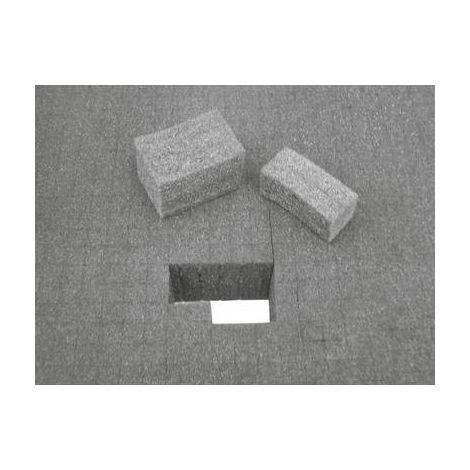 VISO MOUSSE Inserto in schiuma (L x L x A) 90 x 625 x 525 mm (1/4)