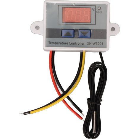 Contrôleur de Température Numérique LED avec Sonde Étanche et Programmable (1/5)