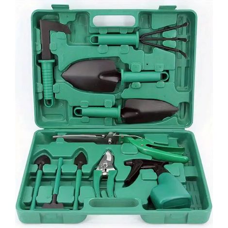 10 ensembles d'outils de jardinage, kits de jardinage avec une truelle (1/5)