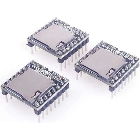 Module lecteur MP3 - FOLAYA - Mini - Supporte FAT16/FAT32 - Carte TF 32G - Clé USB 32G (1/2)
