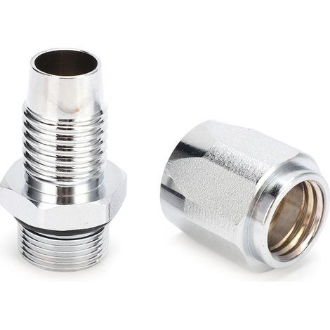 Raccord Laiton 3/4" pour Tuyau à Huile, Adaptateur Machine Lubrification Fixe