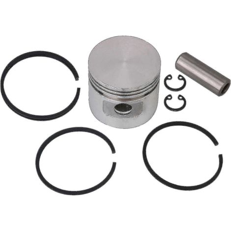 Piston de remplacement en métal 47 avec segments, axe et circlips pour compresseur d'air