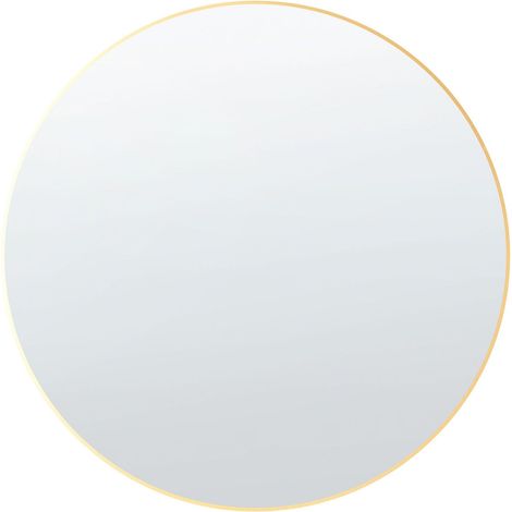Wall Mirror ANNEMASSE 80 cm 80 cm Metal Gold