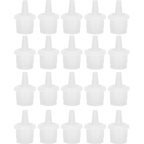 20 embouts de colle à cils extension, bouchon de flacon adhésif pour greffe de faux cils (1/5)
