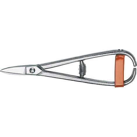 Bessey Erdi Goldschmiede- und Feinblech-Schere geschlossen mit Feder 180 mm - D76-1