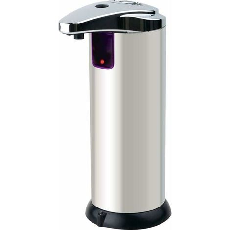 Distributeur de savon infrarouge avec capteur pour cuisine, magasin, atelier, inox Étiquette (1/3)