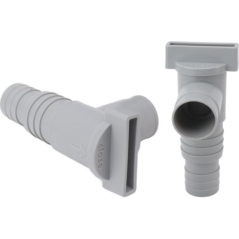 Vanne d'arrêt de piscine en PVC, installation simple, remplacement pour tuyau de 32 mm raccordé à la piscine (1/5)