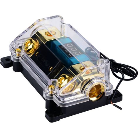 Disjoncteur numérique 24V 100A pour auto, porte-fusible et répartiteur avec écran LCD (1/5)