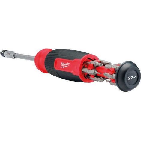 Milwaukee Destornillador multibit 27 puntas negro (1/3)