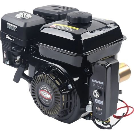 Moteur 4 temps, 210 cc, 7,5 ch, 10,8 N-m, 3600 tr/min, 3,6 L (1/5)