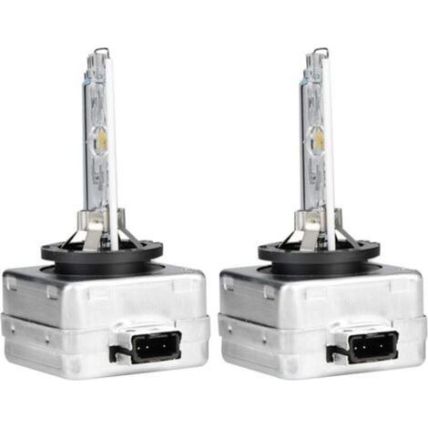 Ampoule Xénon D3S 6000K 35W, Lampe Phare HID Blanche au Remplacer pour Voiture, 35W DC 12V, Lot de 2