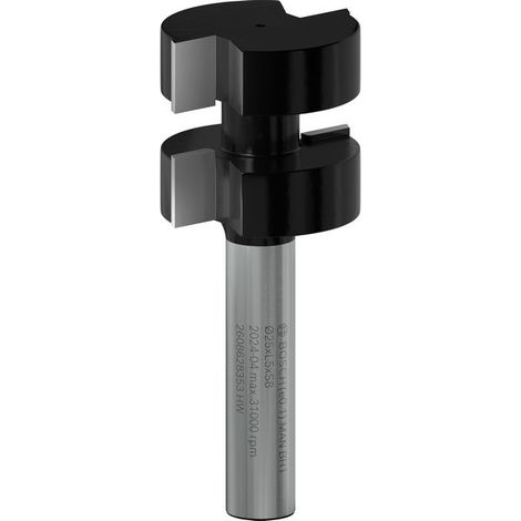 Bosch - Punta per fresa per legno, penna-scanalatura , 25x58 mm 2608628353