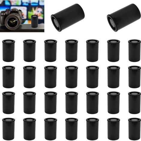 30 PCS Boîte à Film Plastique avec Couvercle, Boîtes de Pellicule Photo Étanche, Mini Boîtes de Rangement, Boîte de Film Vide pour Pièces de Monnaie, Epingles, Clés, Films, Pièces (5332mm) (1/5)