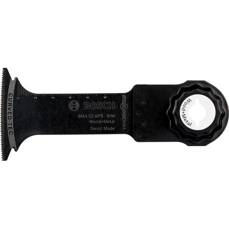 Bosch 1x Professional BIM Tauchsägeblatt Starlock MAII 52 APB Wood and Metal 70 x 52 mm - 2608662574
