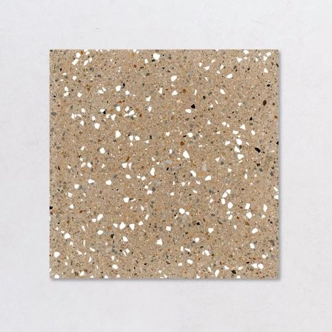 Carrelage Effet Terrazzo RE-BEL 60x60 cm Taupe Re-Bel (1/4)