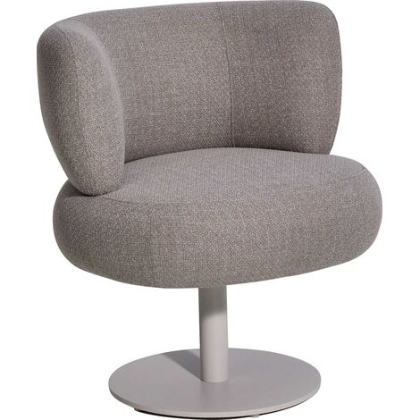 Chaise de jardin pivotante greige alpine confort et design - Greige alpine clair (1/5)