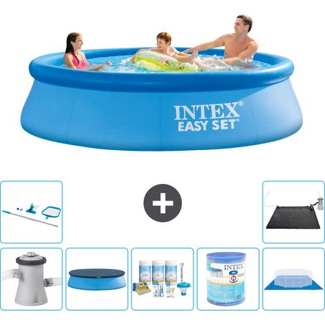 Intex Piscina Easy Set Rotonda - 305x76 cm - 8-pezzi  S30947 (1/5)