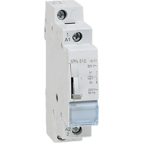 Télérupteur unipolaire 1NO 16A - 230Vca