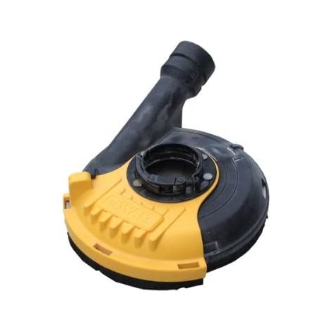 Garde d'extraction de poussière pour meuleuse d'angle – Accessoire pour ponçage – Compatible avec DeWalt DWE46150 – Pour bois dur et béton