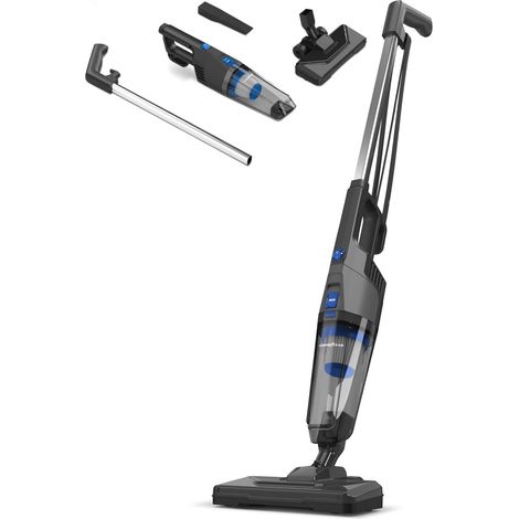 Aspirateur Balai électrique 600W sans Sac, Puissant 18 kPa, léger 1,9 kg, Silencieux 79 DB, réservoir 0,6L, câble 3,8 m, contrôle de débit, Usage Domestique (1/5)