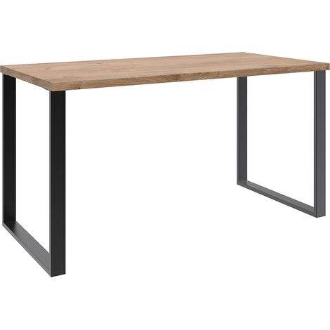 Schreibtisch 140cm in Plankeneiche, HILLSTON-43 (1/3)