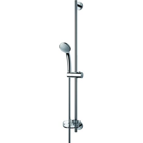 Ideal Standard Idealrain - Ensemble de douchette à main, 1 jet, barre et flexible, chrome B9502AA (1/3)