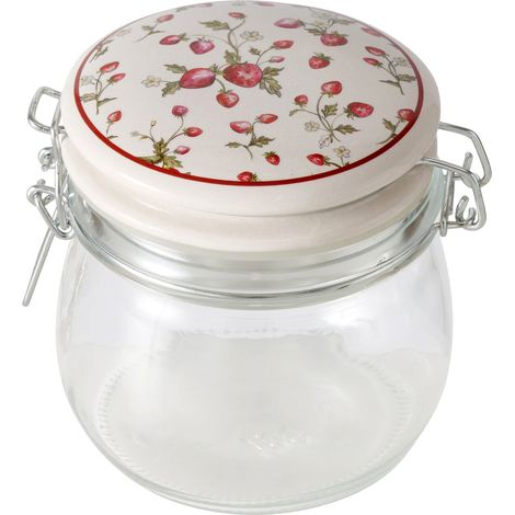 Dekoratives Küchengefäß mit Deckel 450 ml EMILY