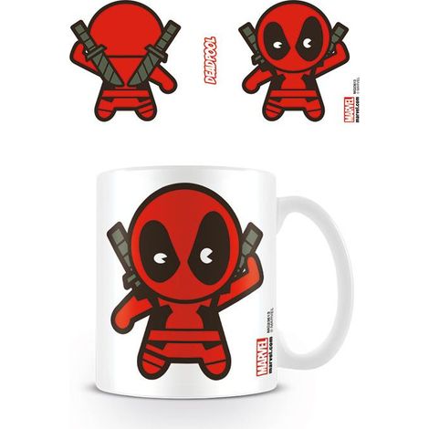No Name Deadpool Chibi Tasse 315 ml - Keramik mit Druck