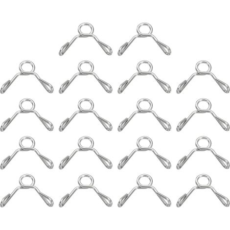Colliers De Serrage Pour Tuyau De Ligne De Carburant 30 Stück  Ligne De Carburant, Tuyau D'Eau Tube D'Air Ressort Colliers De Serrage, Scooter, Argent (1/4)