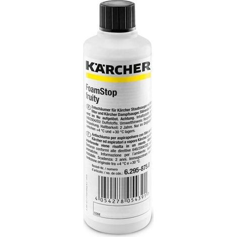 Kärcher FoamStop Fruity líquido antiespuma 125 ml negro y blanco