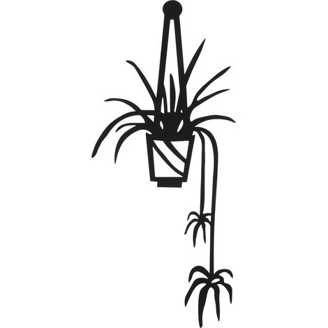 FOMIYES Décoration murale florale en métal, robuste et élégante, pour bureau ou magasin (1/5)