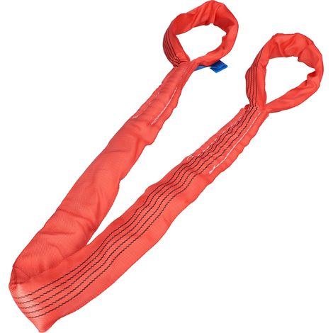 Sangle de levage souple 5T PES Sangle 90mm Accessoire de Transport 6 Mètres (19,7ft) (1/5)