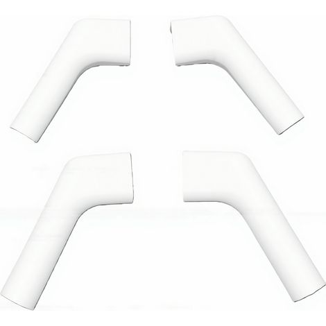 Bec de gouttière de pluie pour camping-car, en plastique, haute efficacité, protection contre l'eau de pluie pour toit extérieur, pour remorques, camions de Camping, blanc (1/5)