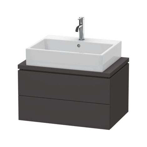 DURAVIT LC580608080 WTU console pour lavabo L-Cube 400x720x477