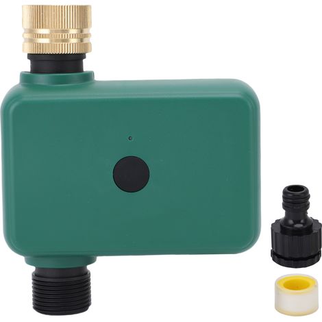 Minuterie de tuyau intelligente, filetage G3/4, application Bluetooth, contrôle de l'eau du jardin avec retard de pluie pour pelouse (1/5)