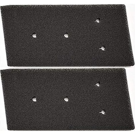 Lntyq Lot de 5 filtres pour sèche-linge Bauknecht Privileg Whirlpool HX 481010716911 - Sèche-linge à pompe à chaleur - 230 x 115 x 14 mm - Filtre éponge - Séchoir à condensation (1/5)