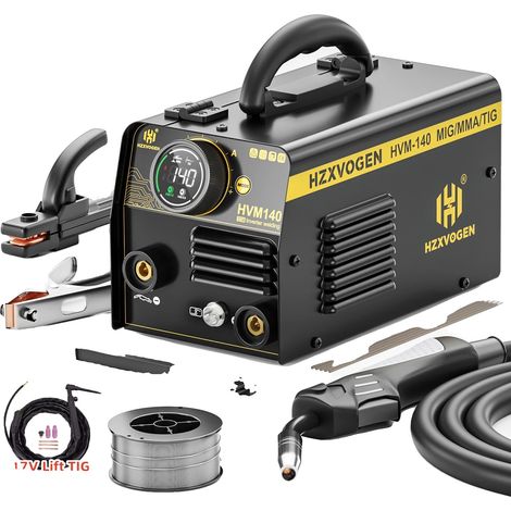 Machine à souder, fonctionnalité 3-en-1, technologie IGBT, Avec torche de 17V (1/2)