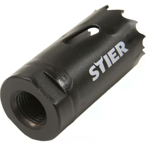 STIER Lochsäge HSS-Co8 Bimetall 22 mm x 44 mm (1/4)