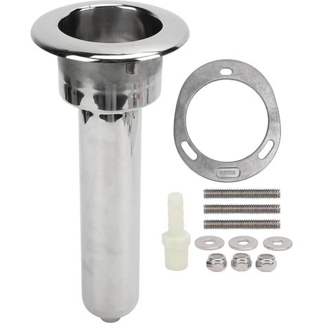 Ortviai Support de Canne à Pêche et Gobelet pour Bateau en Acier Inoxydable 316, 280 mm, Universel (1/5)