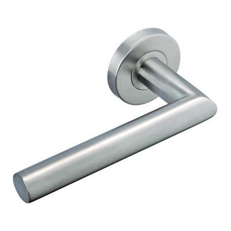 Vachette – Poignée de porte coulissante LINOX 493 angle droit 90° – Acier inoxydable finition brossée – Entraxe 38 mm – Pour portes intérieures
