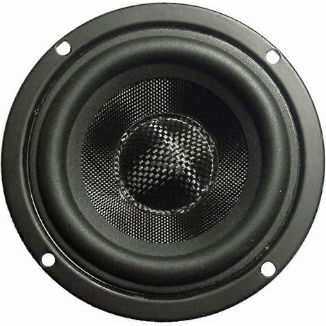 3-Zoll-Subwoofer-Lautsprecher, wasserdicht, HiFi-Bass, Glasfasermembranen, 4 Ohm, 15 W